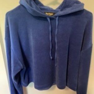 Juicy Couture Terry Hoodie, size small, blue